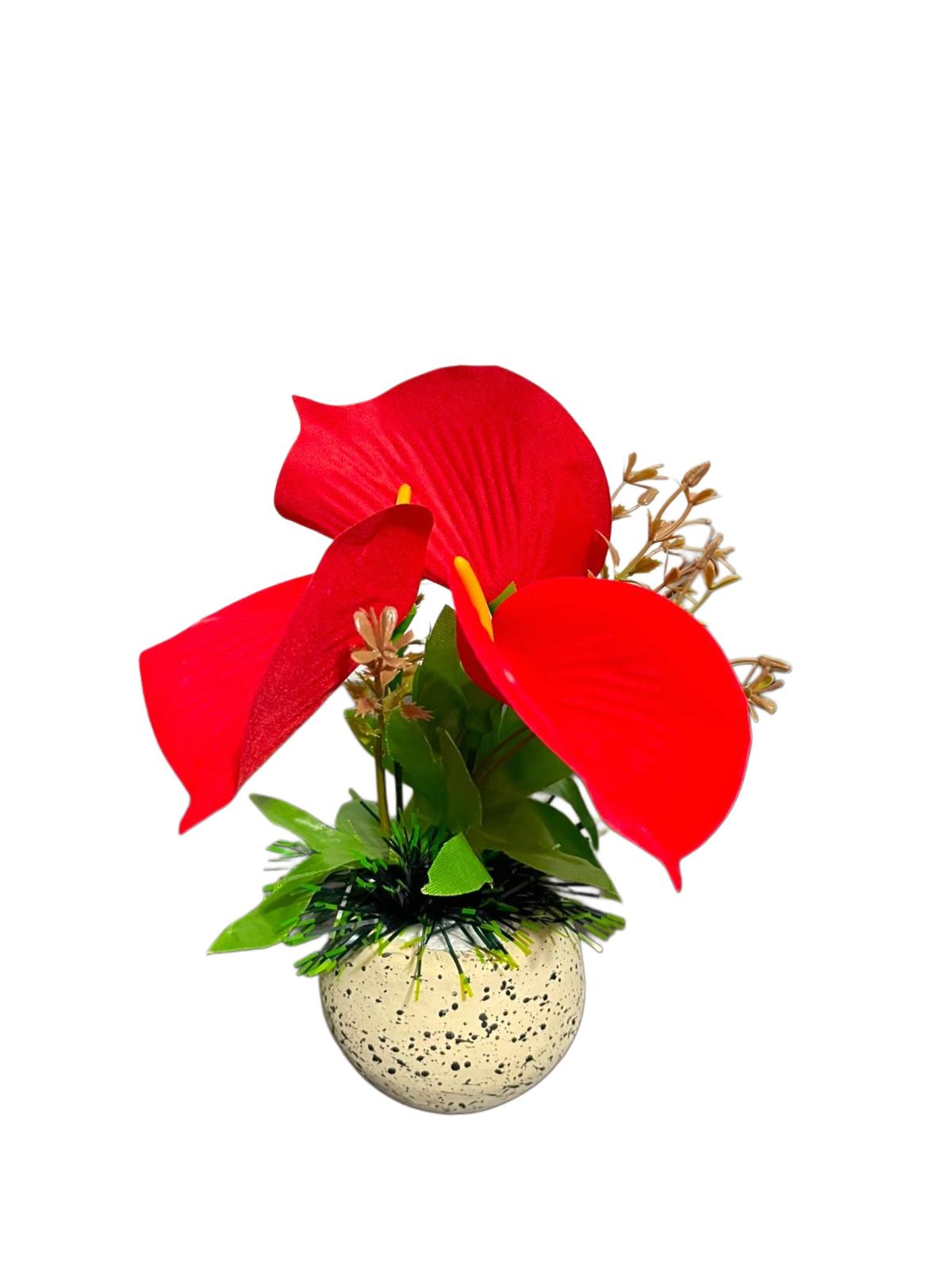 Artificial pottery vase