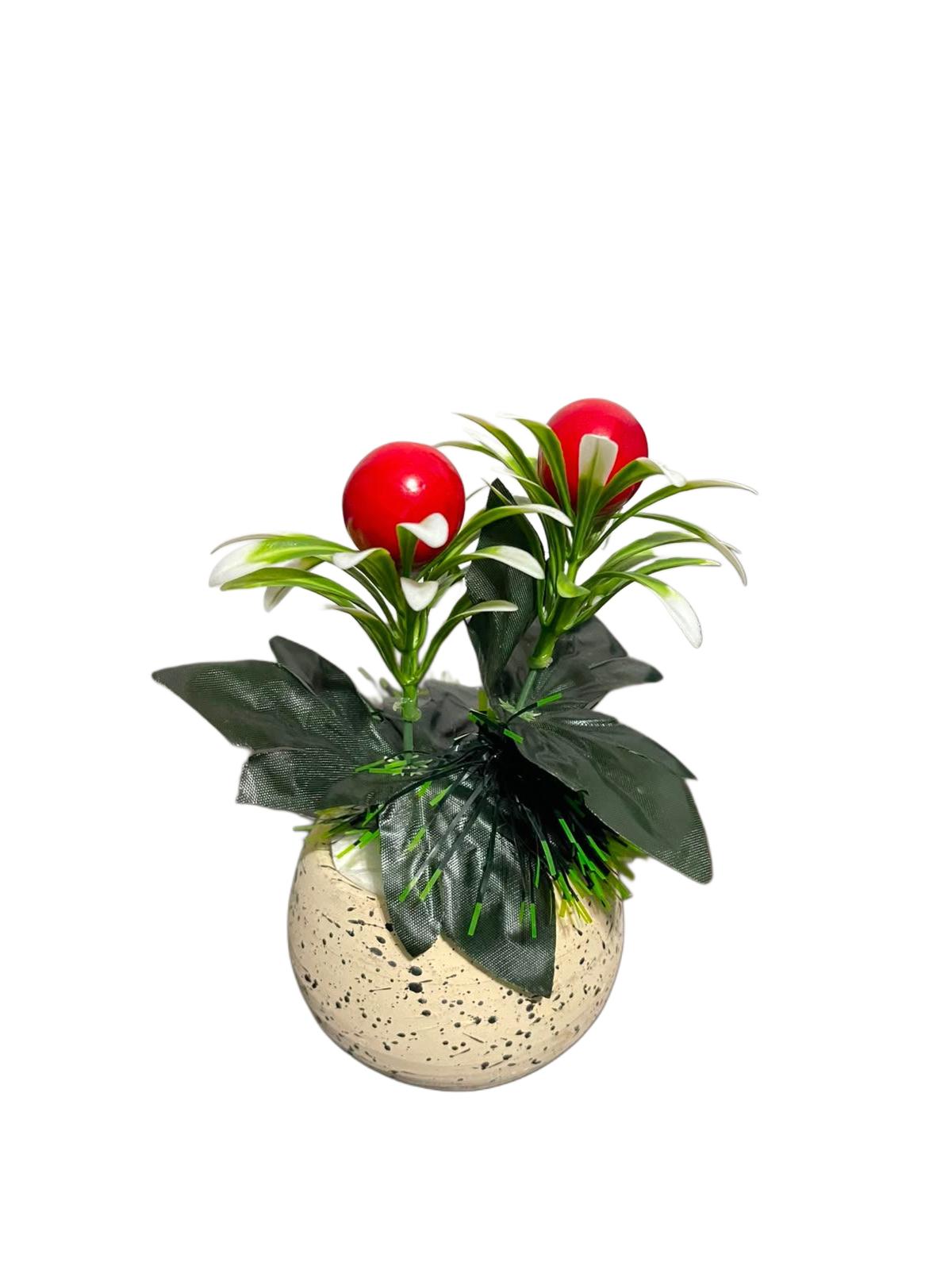 Artificial pottery vase