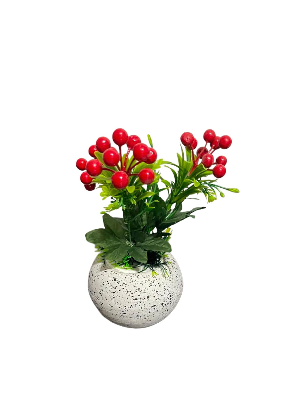 Artificial pottery vase