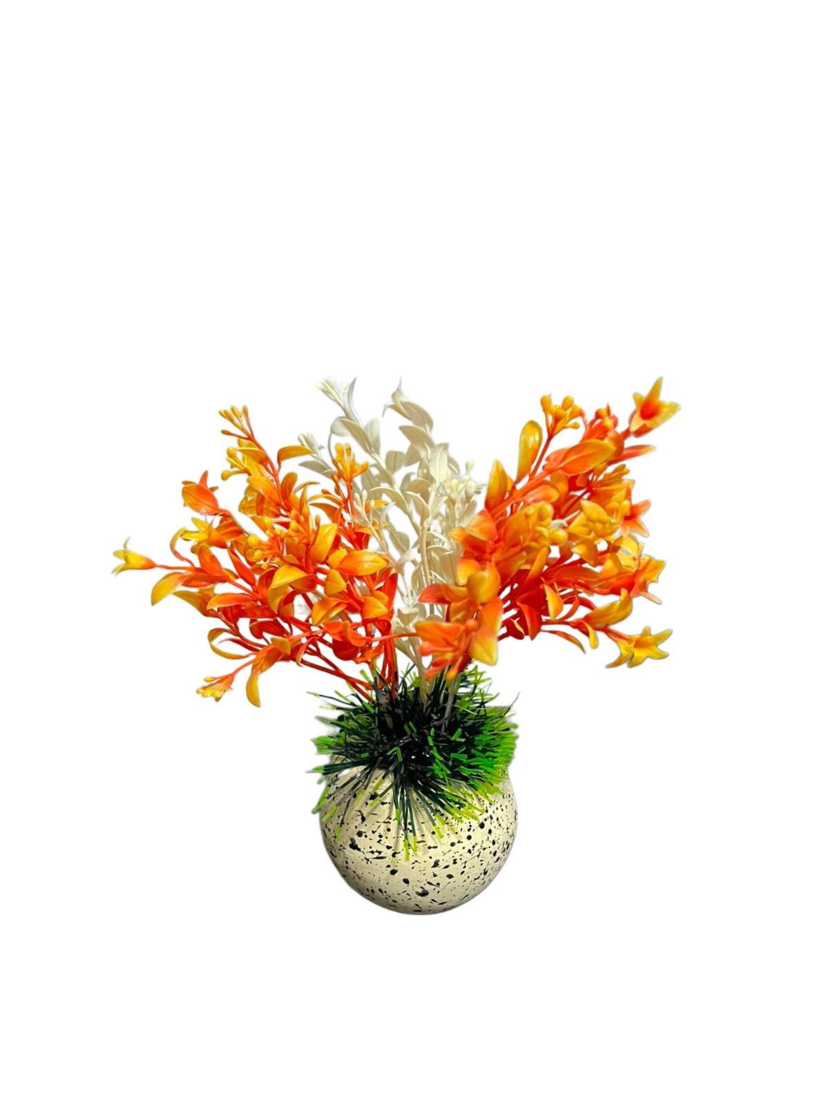 Artificial pottery vase